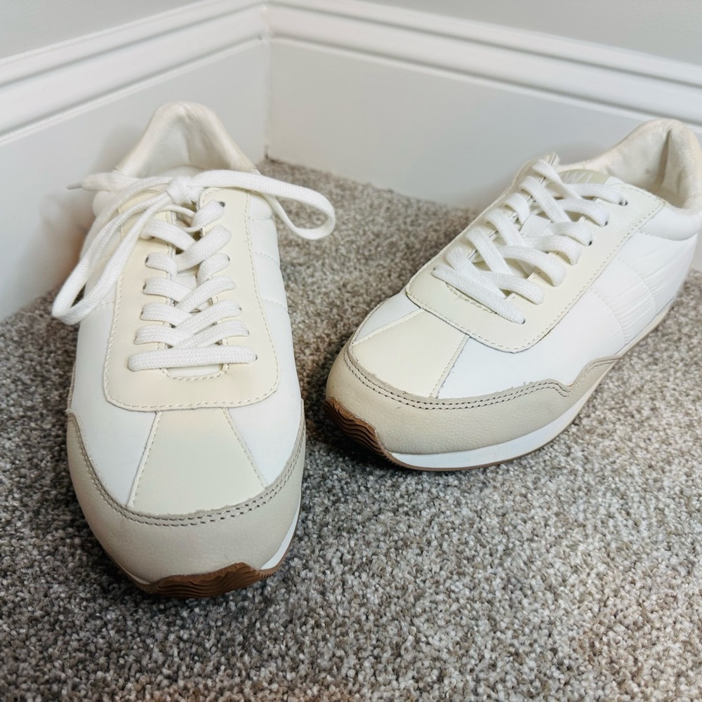 Madewell League Sneakers in Washed Nubuck